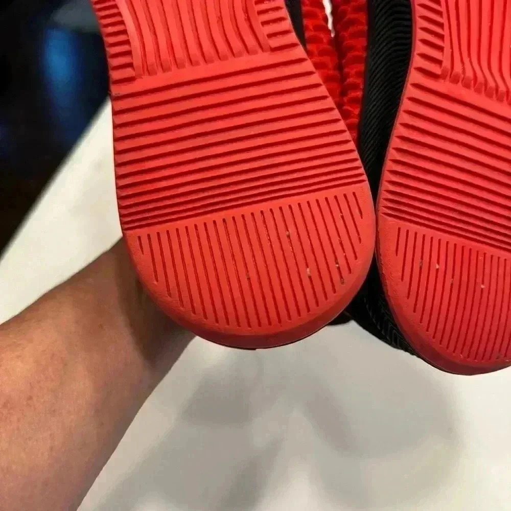French Connection men’s Cannes sneakers. Red & black size 10 - Picture 10 of 12